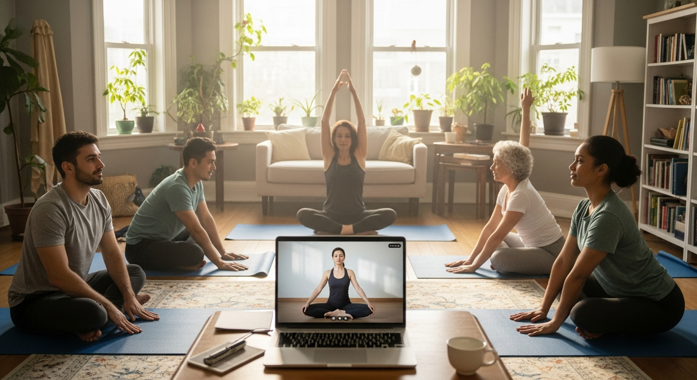 Йога и растяжка для всех уровней